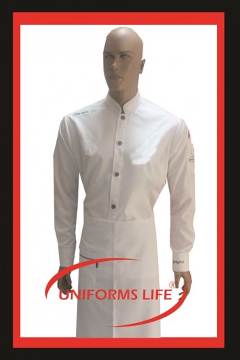 Kot Düğmeli Chef Ceket
